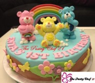 Customised 2D 3D birthday wedding cakes singapore fondant fresh cream