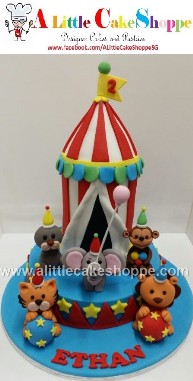 Customised 2D 3D birthday wedding cakes singapore fondant fresh cream