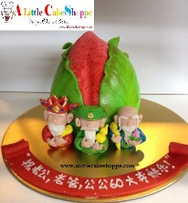 Customised 2D 3D birthday wedding cakes singapore fondant fresh cream
